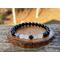 Faceted Tourmaline Quartz and Tourmaline Bracelet by Rock My Zen
